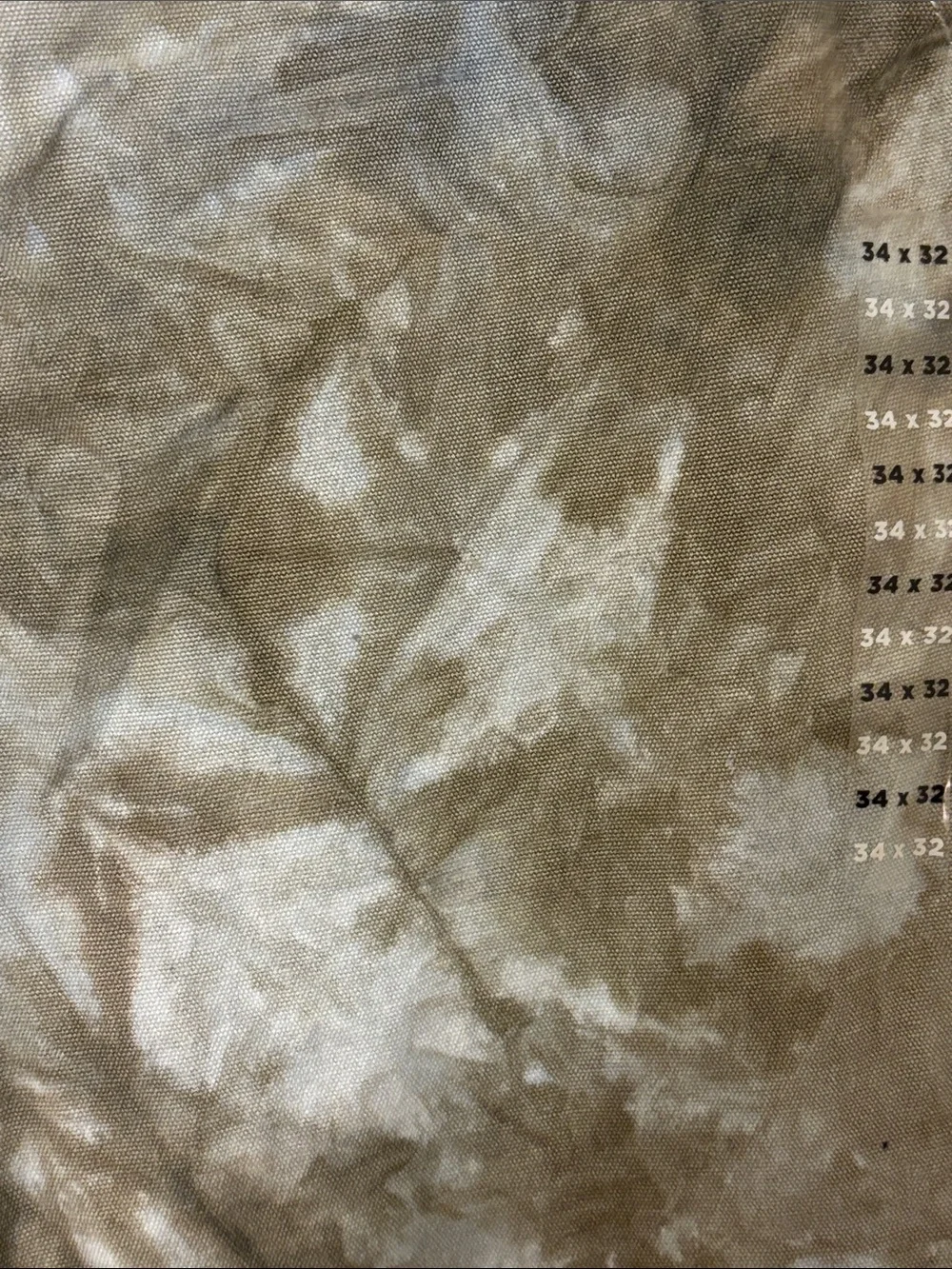 PacSun Tie-Dye Carpenter Pants in Grey and Olive - Picture 3 of 6